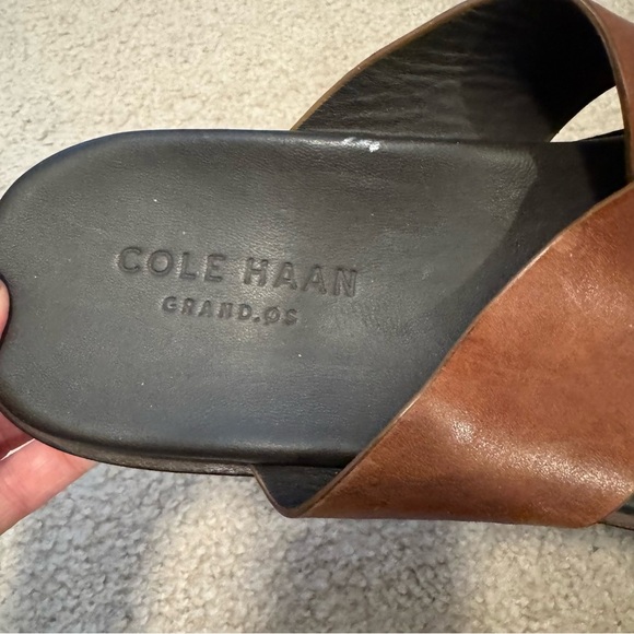 Cole Haan Zerogrand leather slide sandal - Picture 2 of 5